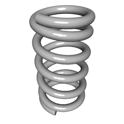 Compression Spring, OD 0.063 in, FL 0.125 in, Stainless Steel Type 316 ...