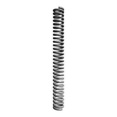 Compression Spring Lea Compression Spring, OD 0.055 in, FL 0.492 in, Stainless Steel, P/N ...