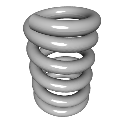 Compression Spring, OD 0.057 in, FL 0.094 in, Stainless Steel, P/N ...