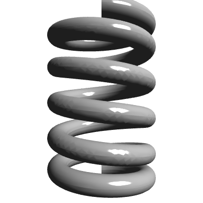 Compression Spring, OD 0.057 in, FL 0.094 in, Stainless Steel, P/N ...
