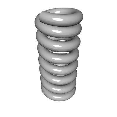 Compression Spring O Rings Compression Spring, OD 0.055 in, FL 0.138 in, Stainless Steel, P/N ...