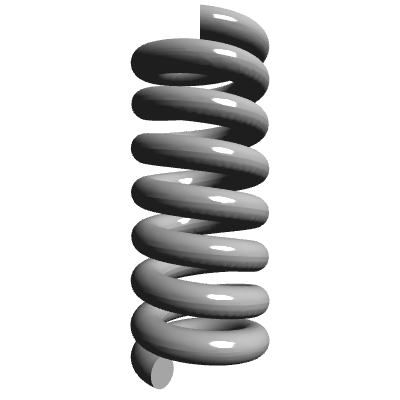 Compression Spring, OD 0.055 in, FL 0.138 in, Stainless Steel, P/N ...