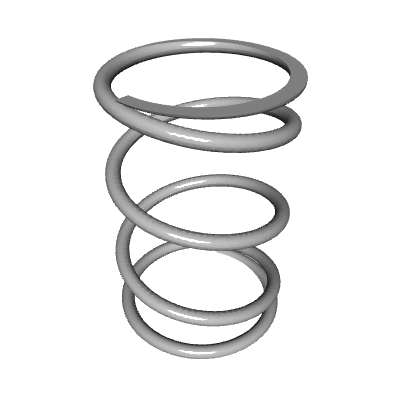 Compression Spring Lea Compression Spring, OD 0.25 in, FL 0.375 in, Stainless Steel Type 316 ...