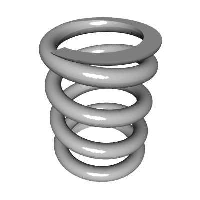Compression Spring, OD 0.24 in, FL 0.313 in, Stainless Steel Type 316 ...