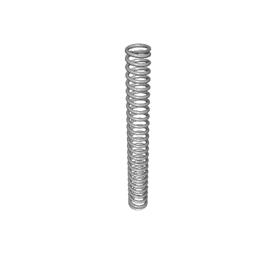 Compression Spring Lea Compression Spring, OD 0.3 in, FL 2.5 in, Stainless Steel, P/N LC 042D ...