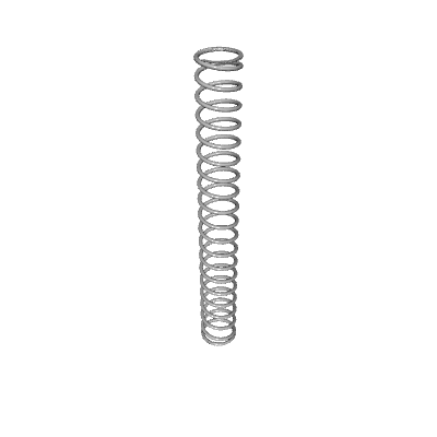 Compression Spring, OD 0.217 in, FL 1.752 in, Stainless Steel, P/N ...