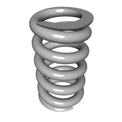 Compression Spring, OD 0.181 in, FL 0.315 in, Stainless Steel, P/N ...