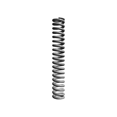 Compression Spring Lea Compression Spring, OD 0.12 in, FL 0.75 in, Stainless Steel Type 17-7 ...