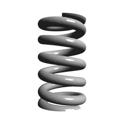 Compression Spring Lea Compression Spring, OD 0.18 in, FL 0.313 in, Stainless Steel Type 17-7 ...