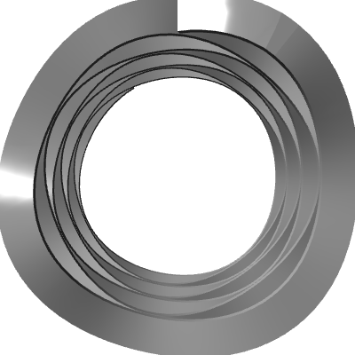 Compression Spring, OD 0.598 in, FL 0.42 in, Stainless Steel Type 17-7 ...